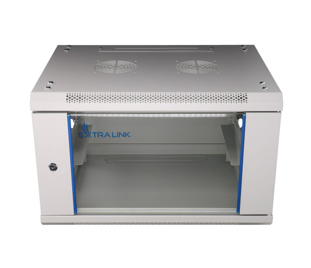 ExtraLink Wisząca 19" 6U 600x600mm (szara) - 484936 - zdjęcie 7